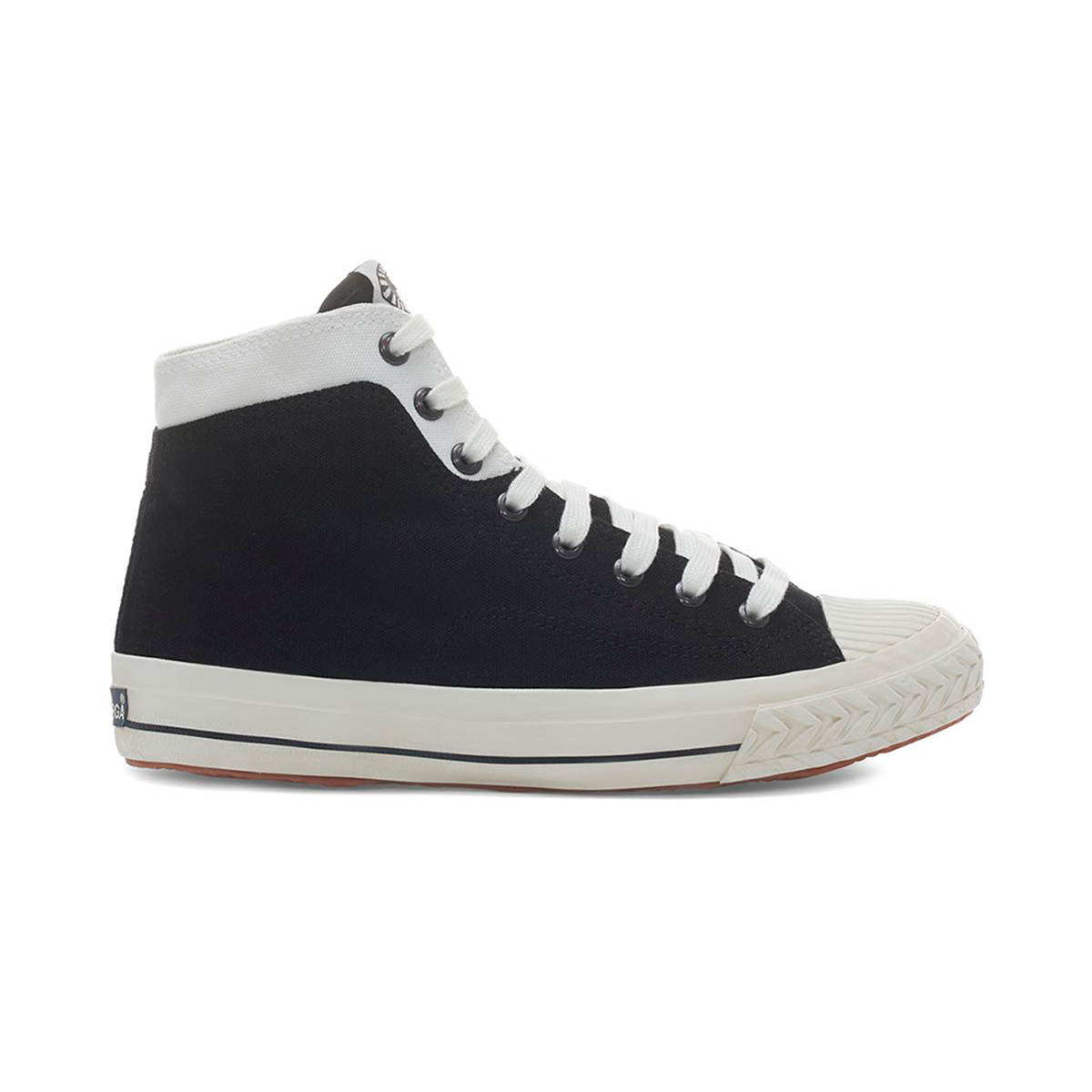 ZAPATILLAS HOMBRE SUPERGA URBANAS NEGRO S1114QWAHU 2946 COLLEGE BLACK WHITE AVORIO - 1