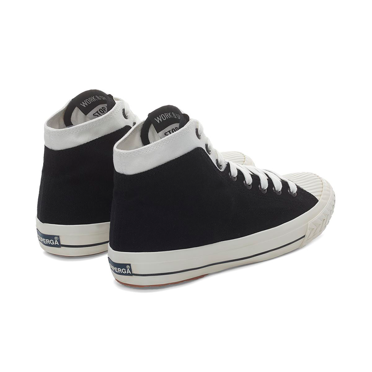 ZAPATILLAS HOMBRE SUPERGA URBANAS NEGRO S1114QWAHU 2946 COLLEGE BLACK WHITE AVORIO - 3