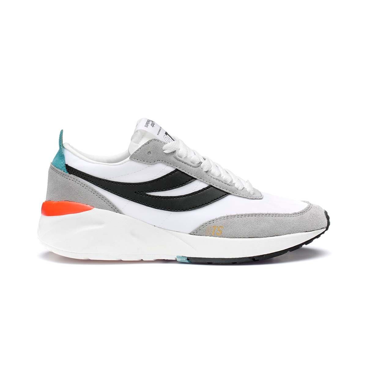 ZAPATILLAS UNISEX SUPERGA TRAINING BLANCO S4115YWA62 4089 9TS WHITE TURQUOISE BLACK - 1