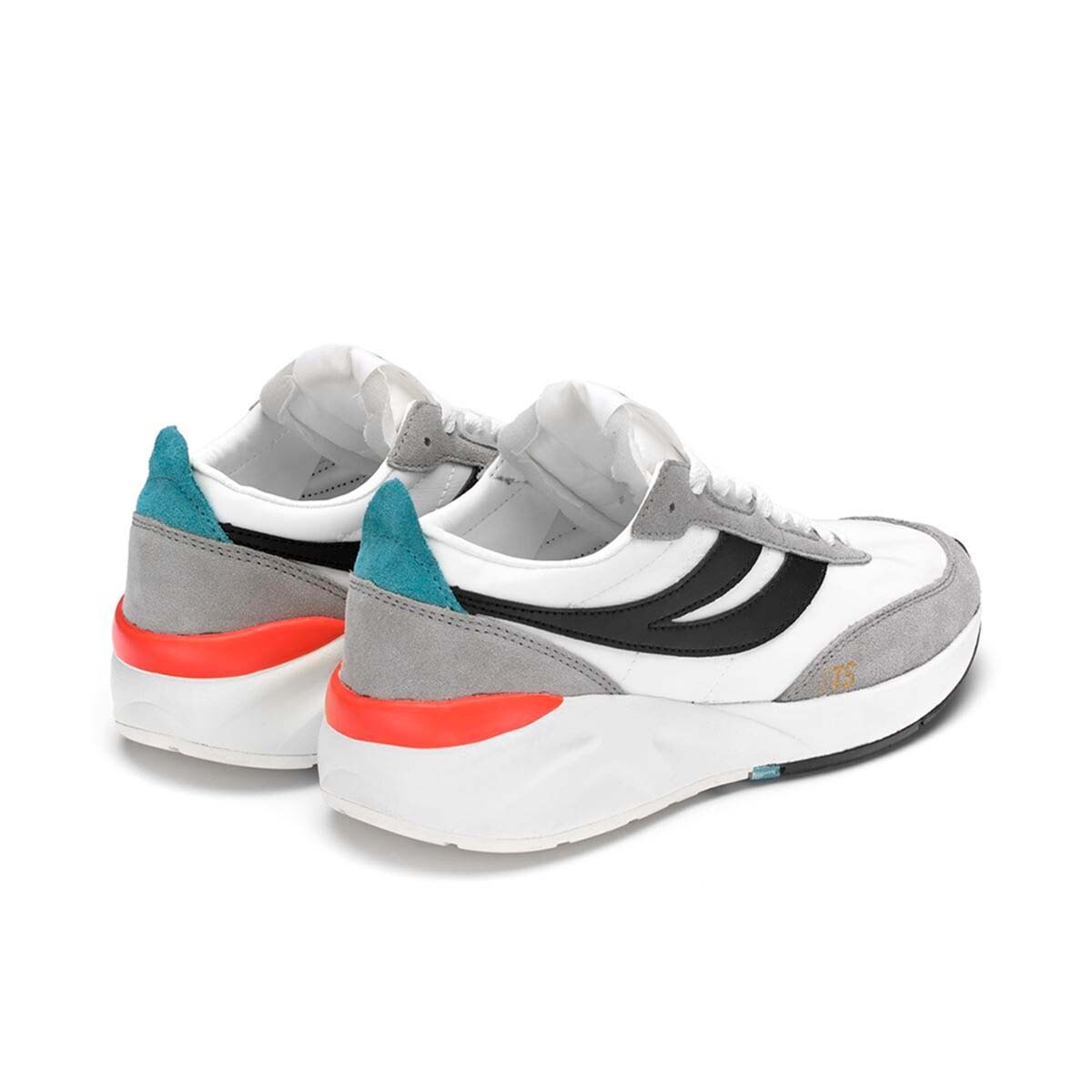 ZAPATILLAS UNISEX SUPERGA TRAINING BLANCO S4115YWA62 4089 9TS WHITE TURQUOISE BLACK - 3