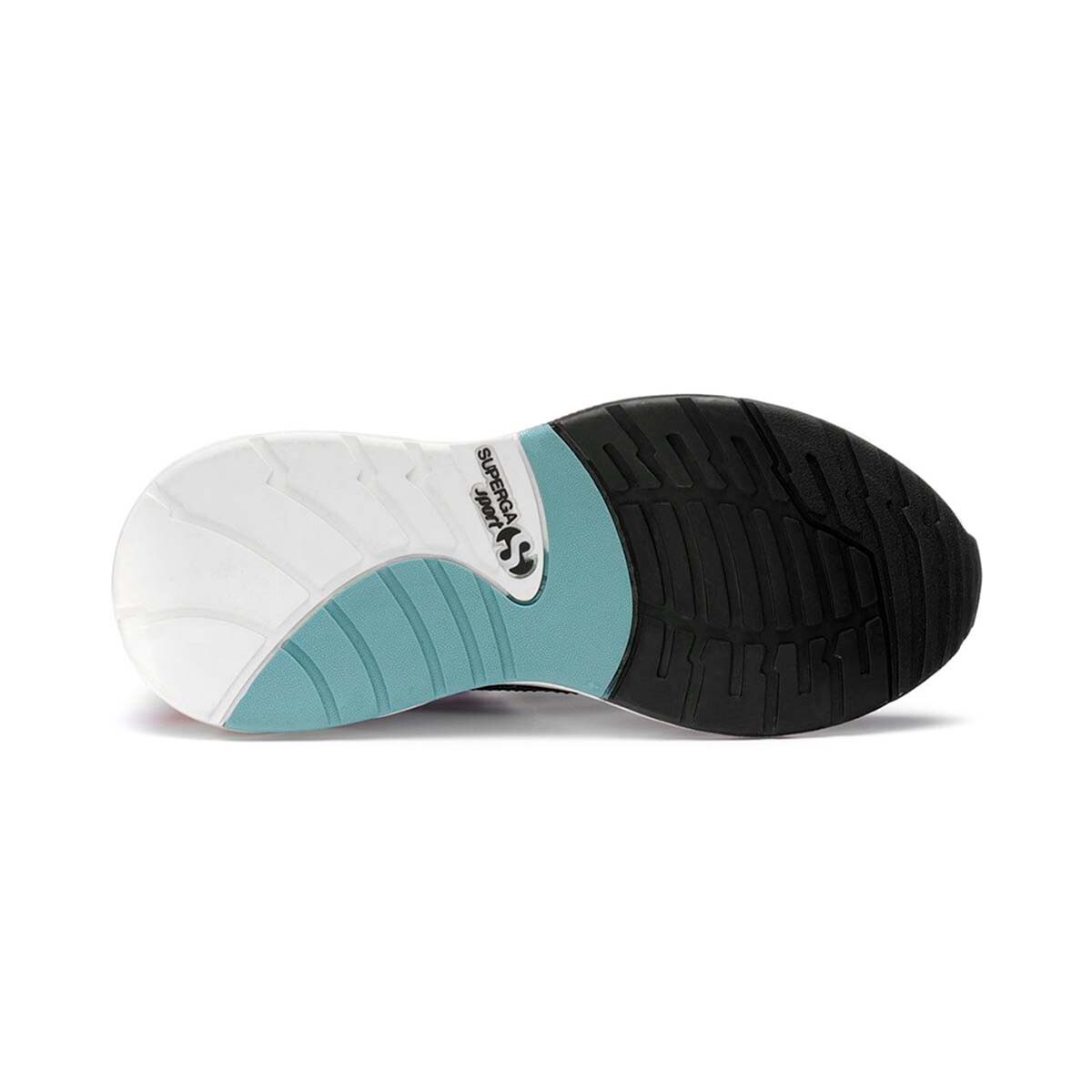 ZAPATILLAS UNISEX SUPERGA TRAINING BLANCO S4115YWA62 4089 9TS WHITE TURQUOISE BLACK - 5