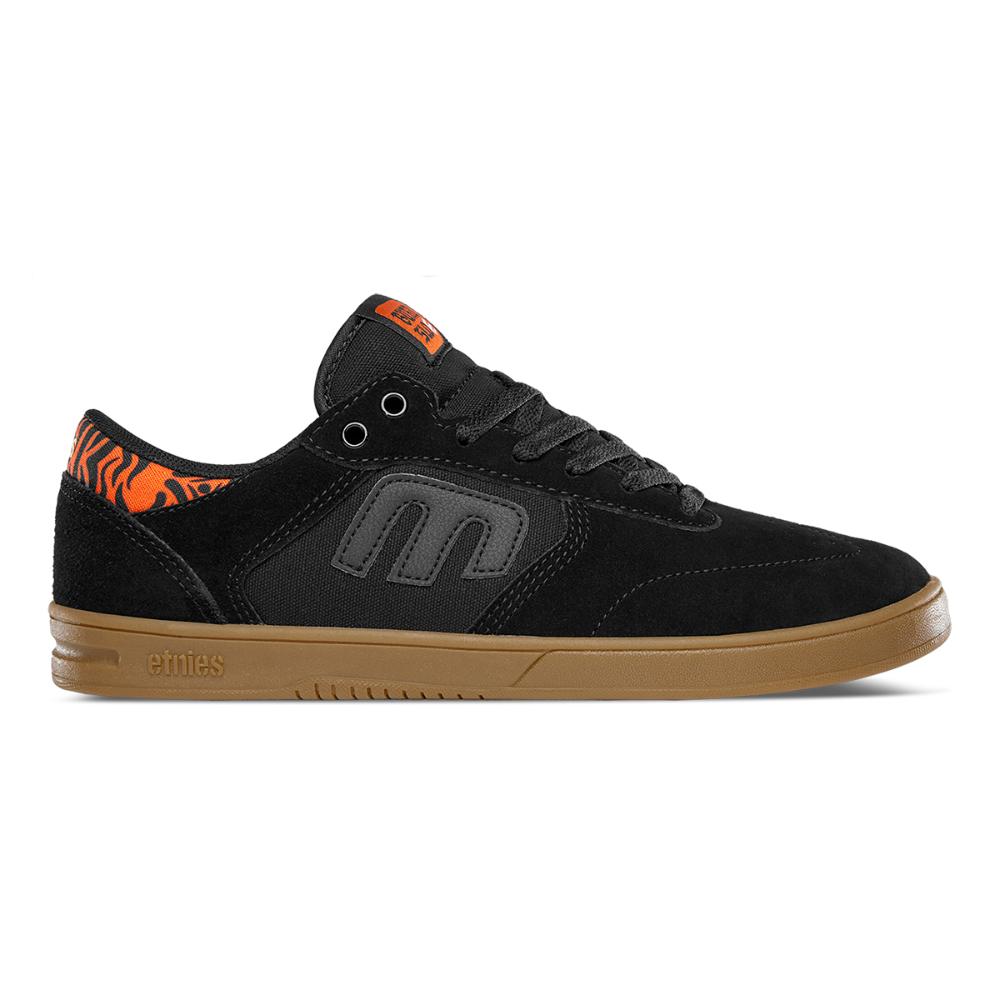 ZAPATILLA WINDROW X BURN SLOW BLACK ORANGE - 1