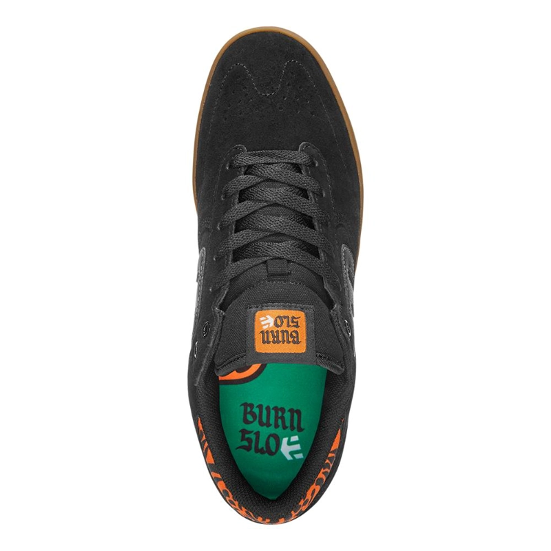 ZAPATILLA WINDROW X BURN SLOW BLACK ORANGE - 2