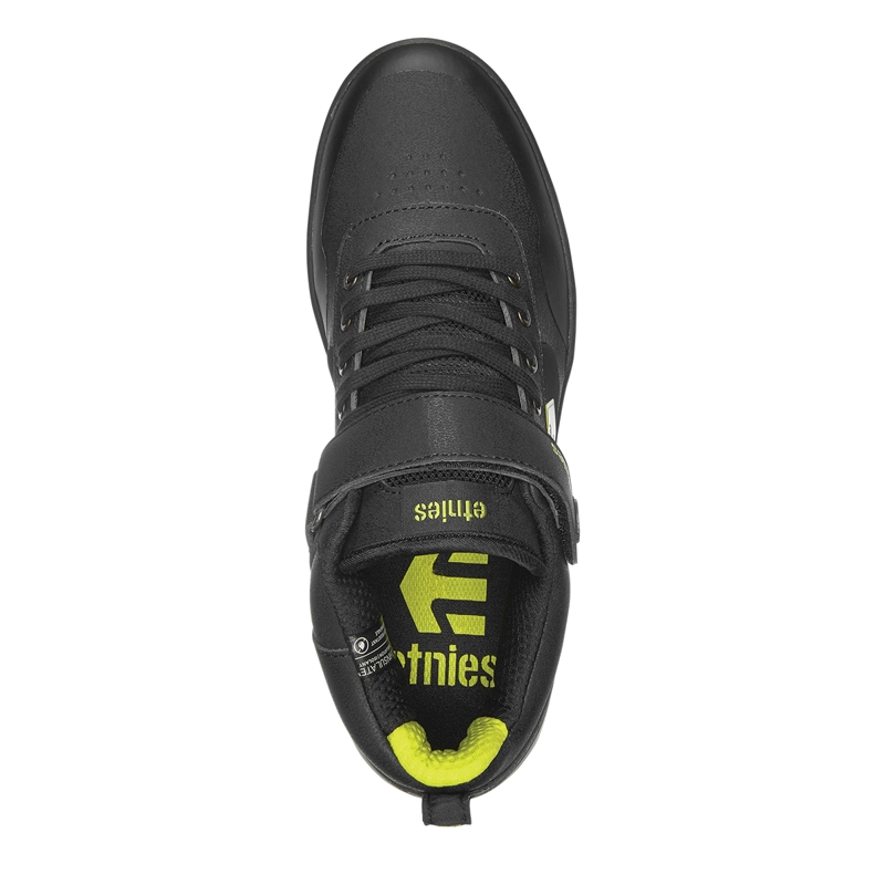 ZAPATILLAS HOMBRE ETNIES URBANAS NEGRO BIKE MEN CULVERT MID BLACK LIME - 2
