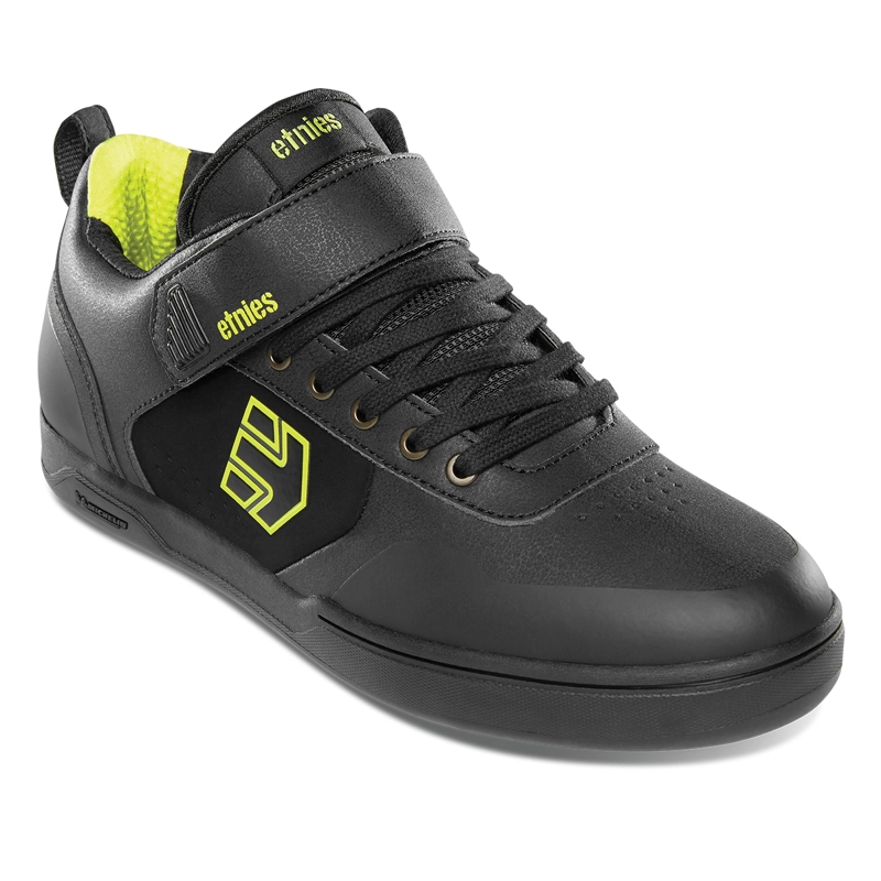 ZAPATILLAS HOMBRE ETNIES URBANAS NEGRO BIKE MEN CULVERT MID BLACK LIME - 4