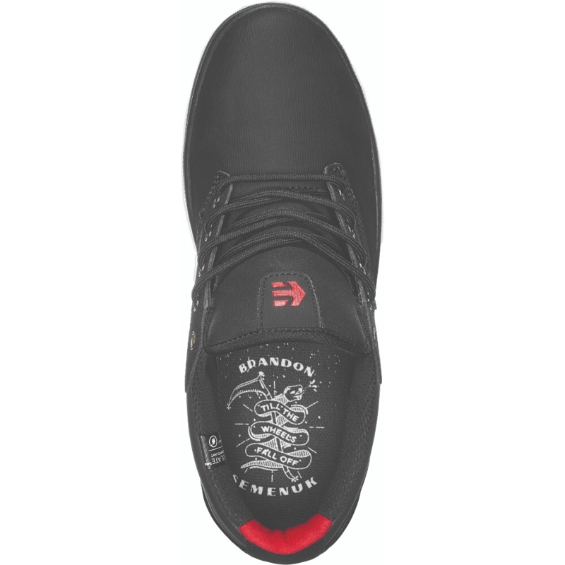 ZAPATILLAS HOMBRE ETNIES URBANAS NEGRO BIKE MEN JAMESON MD CRK BLACK DARK GREY RED - 2