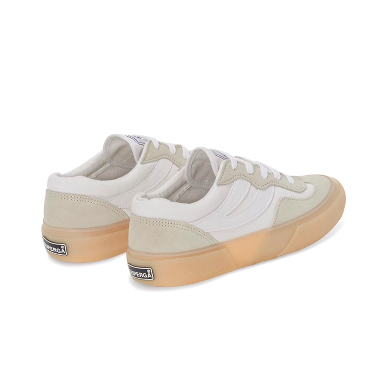 ZAPATILLAS MUJER SUPERGA URBANAS BLANCO 2941 REVOLLEY COLORBLOCK WHITE GREY - 3
