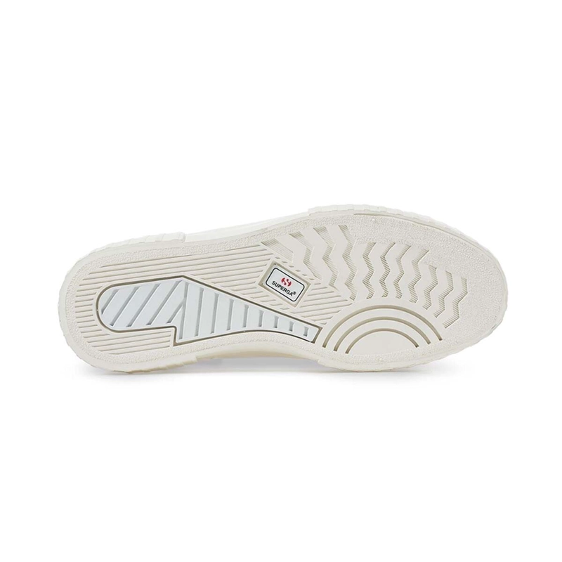 ZAPATILLAS MUJER SUPERGA URBANAS BLANCO S5111SWA6L 2631 STRIPE PLATFORM - 5