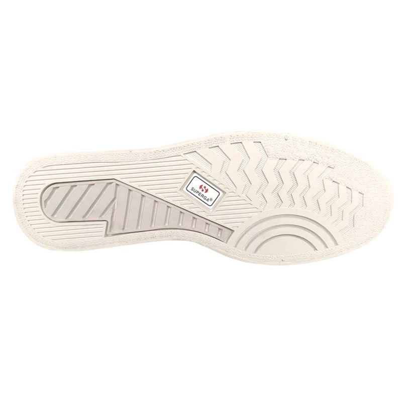 ZAPATILLAS UNISEX SUPERGA URBANAS NEGRO 2630 STRIPE VEGAN FAUX BLACK WHITE - 2