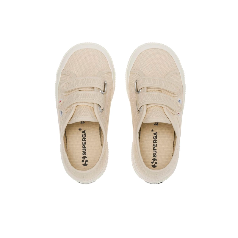 ZAPATILLA KIDS 2750 COTJSTRAP BEIGE RAW AVORIO - 4