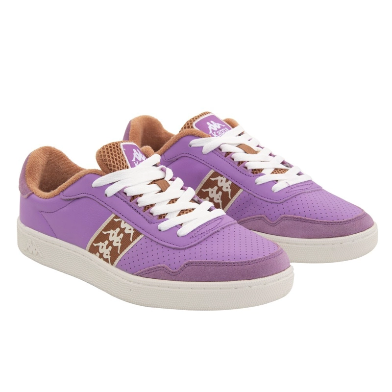ZAPATILLAS MUJER KAPPA URBANAS MORADO WOMEN 222 BANDA BARNEL 5 VIOLET WHITE - 3