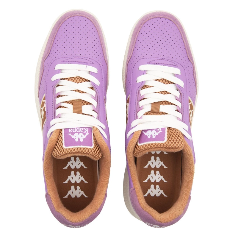 ZAPATILLAS MUJER KAPPA URBANAS MORADO WOMEN 222 BANDA BARNEL 5 VIOLET WHITE - 5
