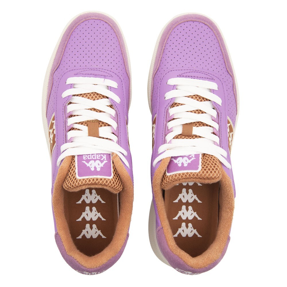 ZAPATILLAS MUJER KAPPA URBANAS MORADO WOMEN 222 BANDA BARNEL 5 VIOLET WHITE - 5