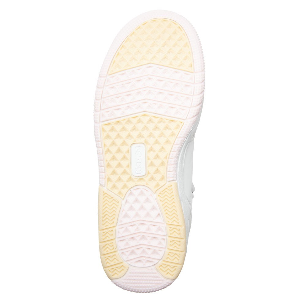 ZAPATILLA TEENS LOGO KARY MID EV WHITE PINK YELLOW - 4