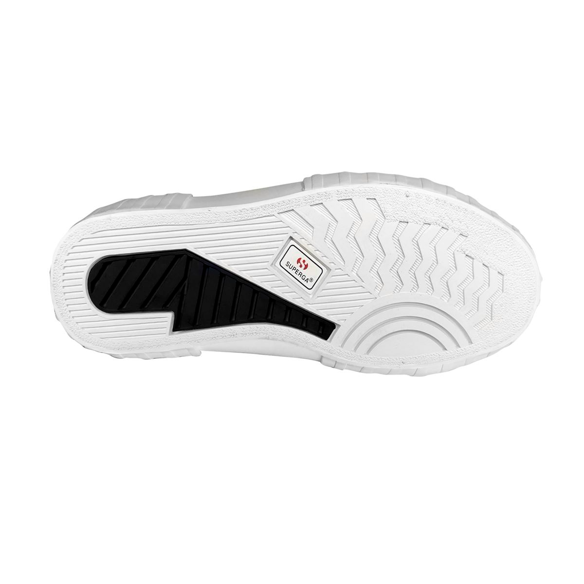 ZAPATILLA KIDS 2630 STRIPE STRAPS BLACK WHITE - 2