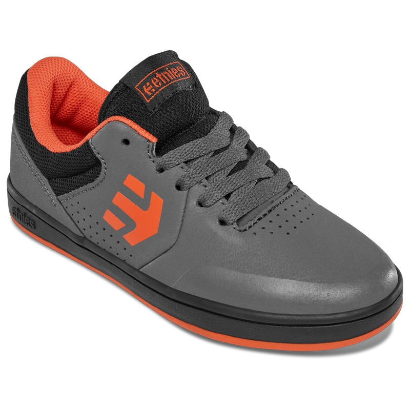 ZAPATILLA KIDS MARANA GREY BLACK ORANGE - 4