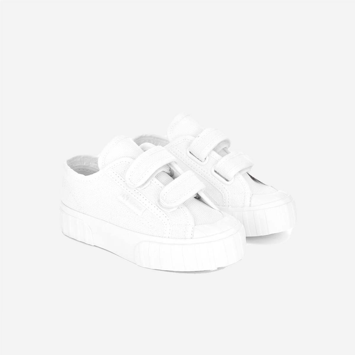 ZAPATILLA 2630 KIDS STRIPE TOTAL WHITE STRAPS - 2