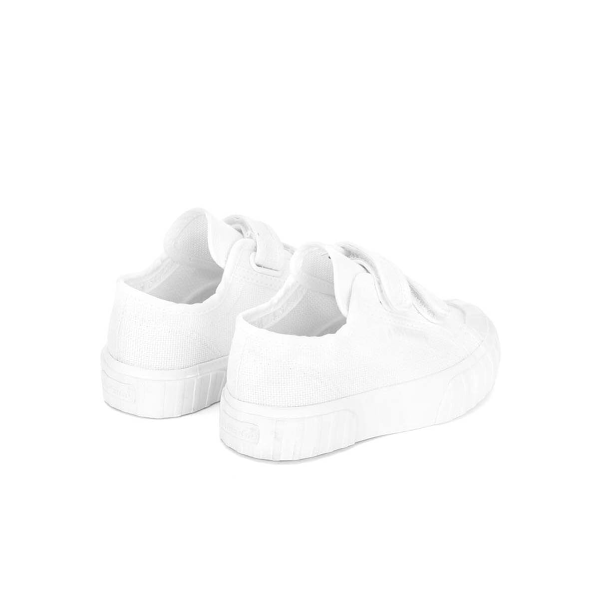 ZAPATILLA 2630 KIDS STRIPE TOTAL WHITE STRAPS - 3