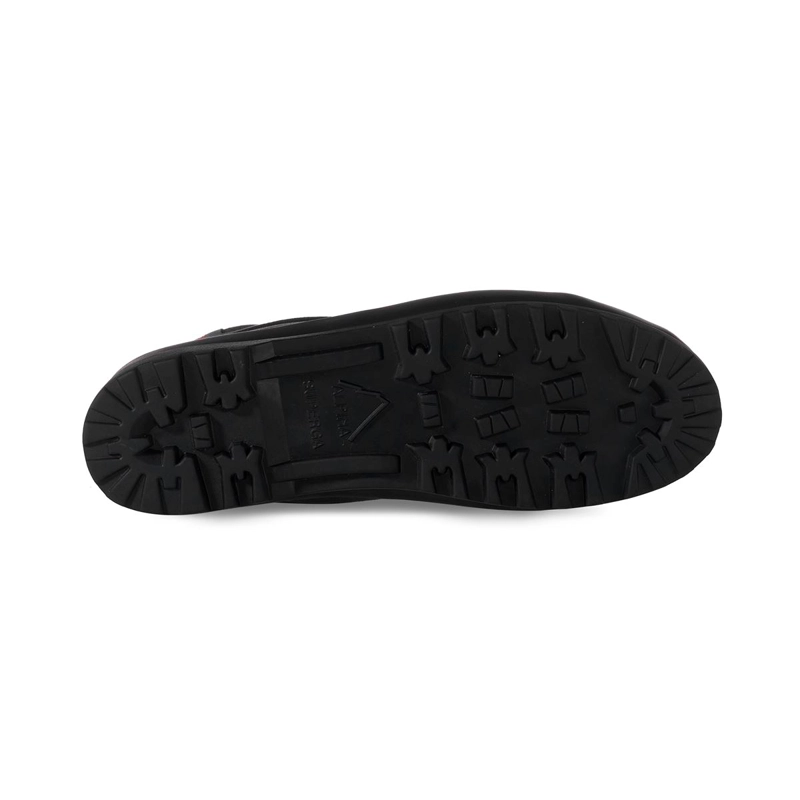 ZAPATILLAS UNISEX SUPERGA URBANAS NEGRO 2481 ALPINA RIPSTOP BLACK RED - 5
