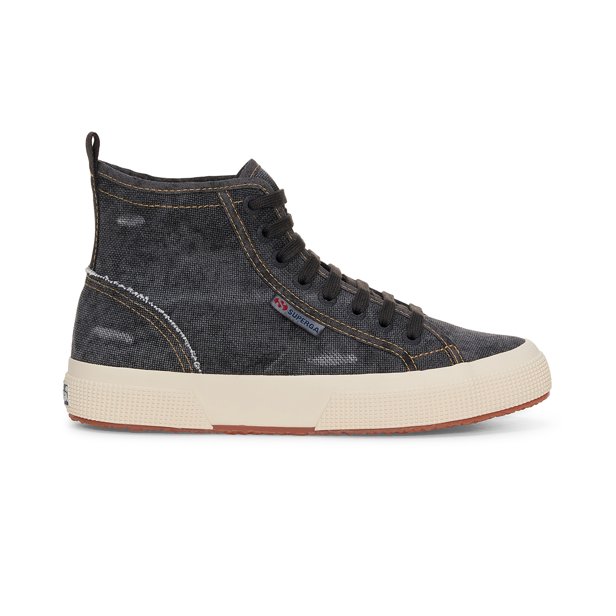 ZAPATILLAS MUJER SUPERGA URBANAS NEGRO S61276WA6C 2573 COTTON DENIM BLACK BRISTOL - 1
