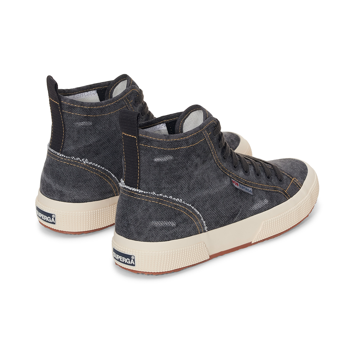 ZAPATILLAS MUJER SUPERGA URBANAS NEGRO S61276WA6C 2573 COTTON DENIM BLACK BRISTOL - 3