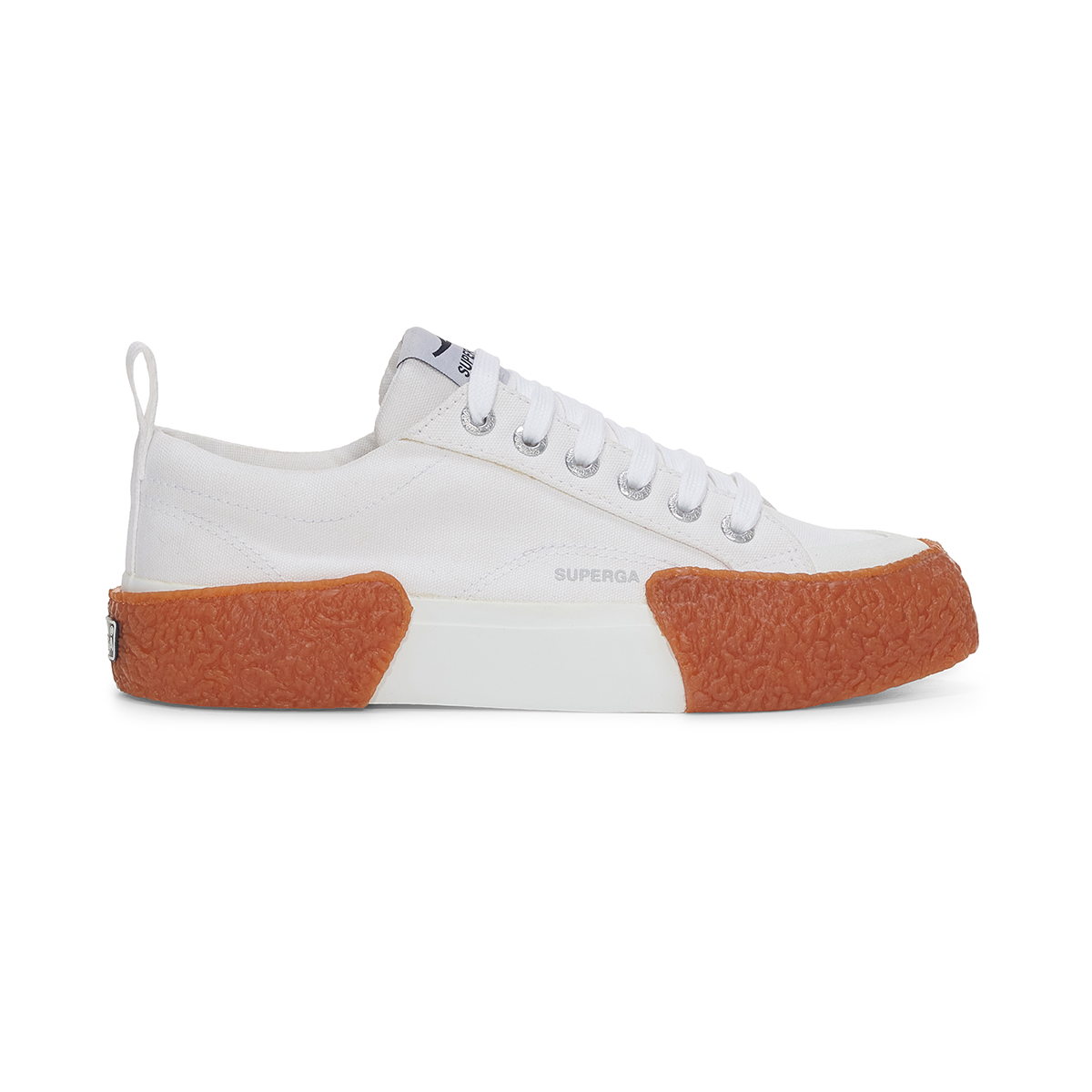 ZAPATILLAS UNISEX SUPERGA URBANAS BLANCO S2137CWA0R 2660 STRIPE BIG BUMP WHITE GUM - 1