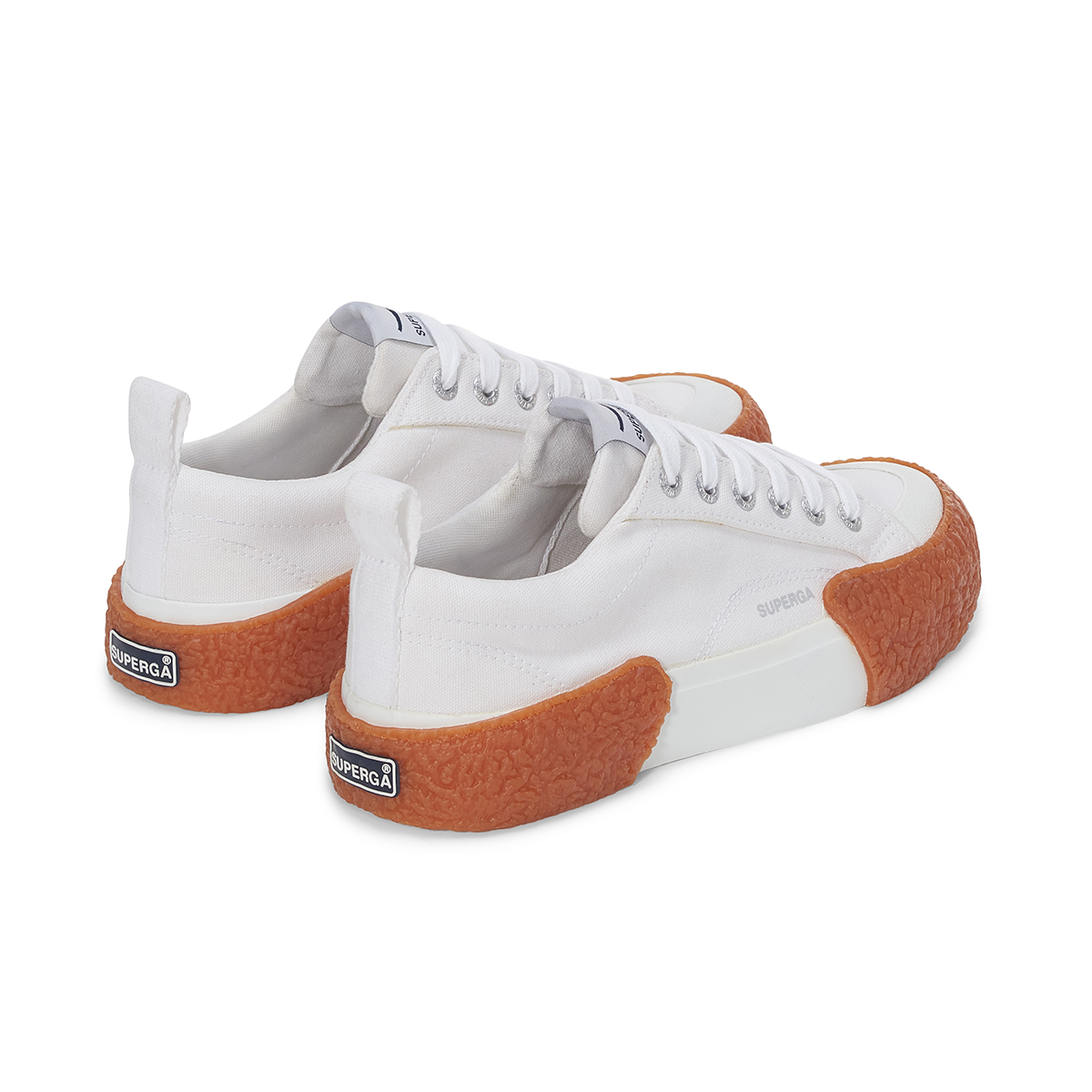 ZAPATILLAS UNISEX SUPERGA URBANAS BLANCO S2137CWA0R 2660 STRIPE BIG BUMP WHITE GUM - 3