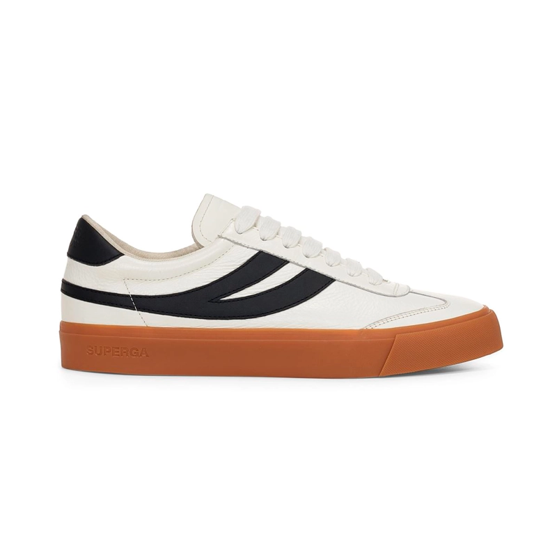ZAPATILLA 4834 CLUB SWALLOW WHITE BLACK GUM - 1