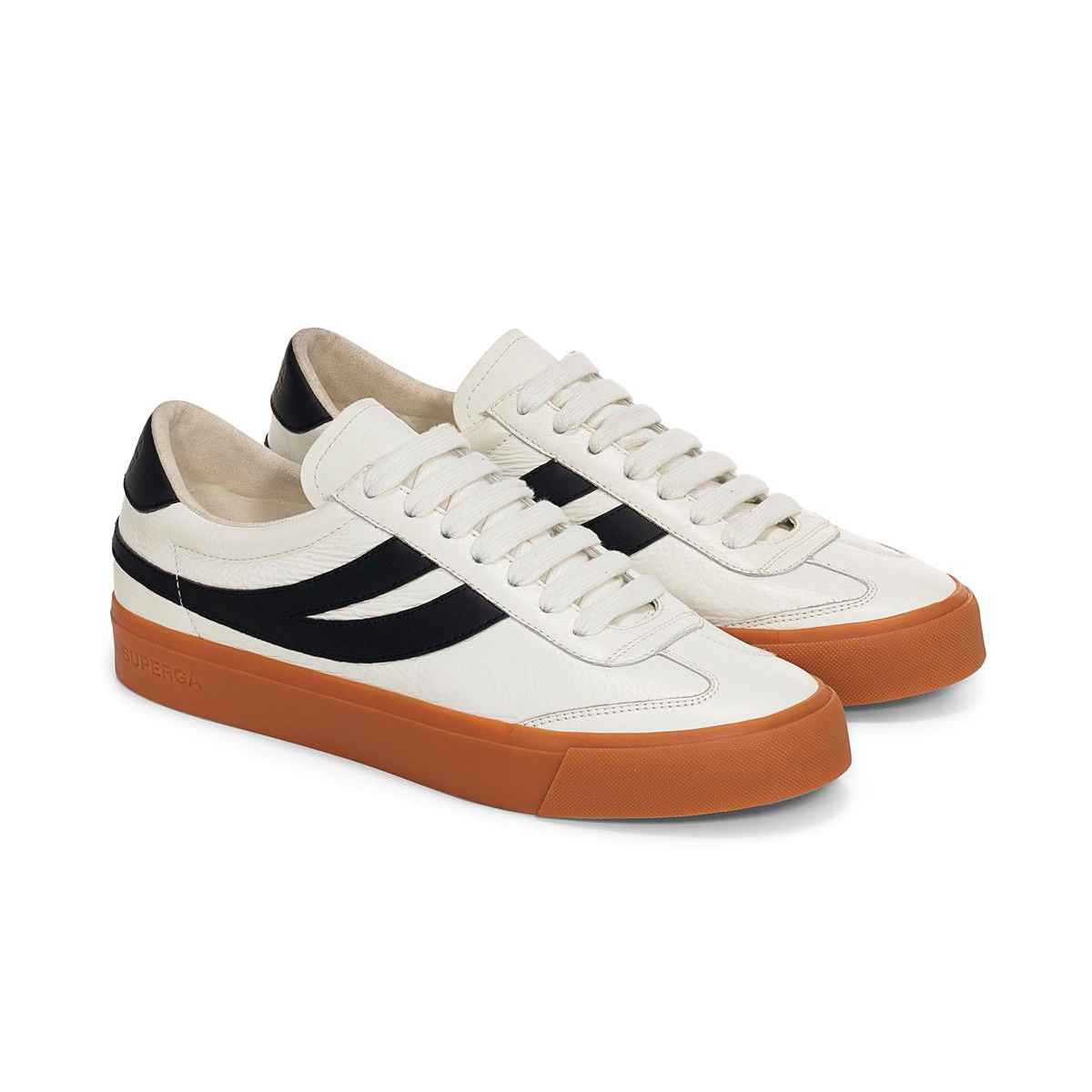 ZAPATILLA 4834 CLUB SWALLOW WHITE BLACK GUM - 2