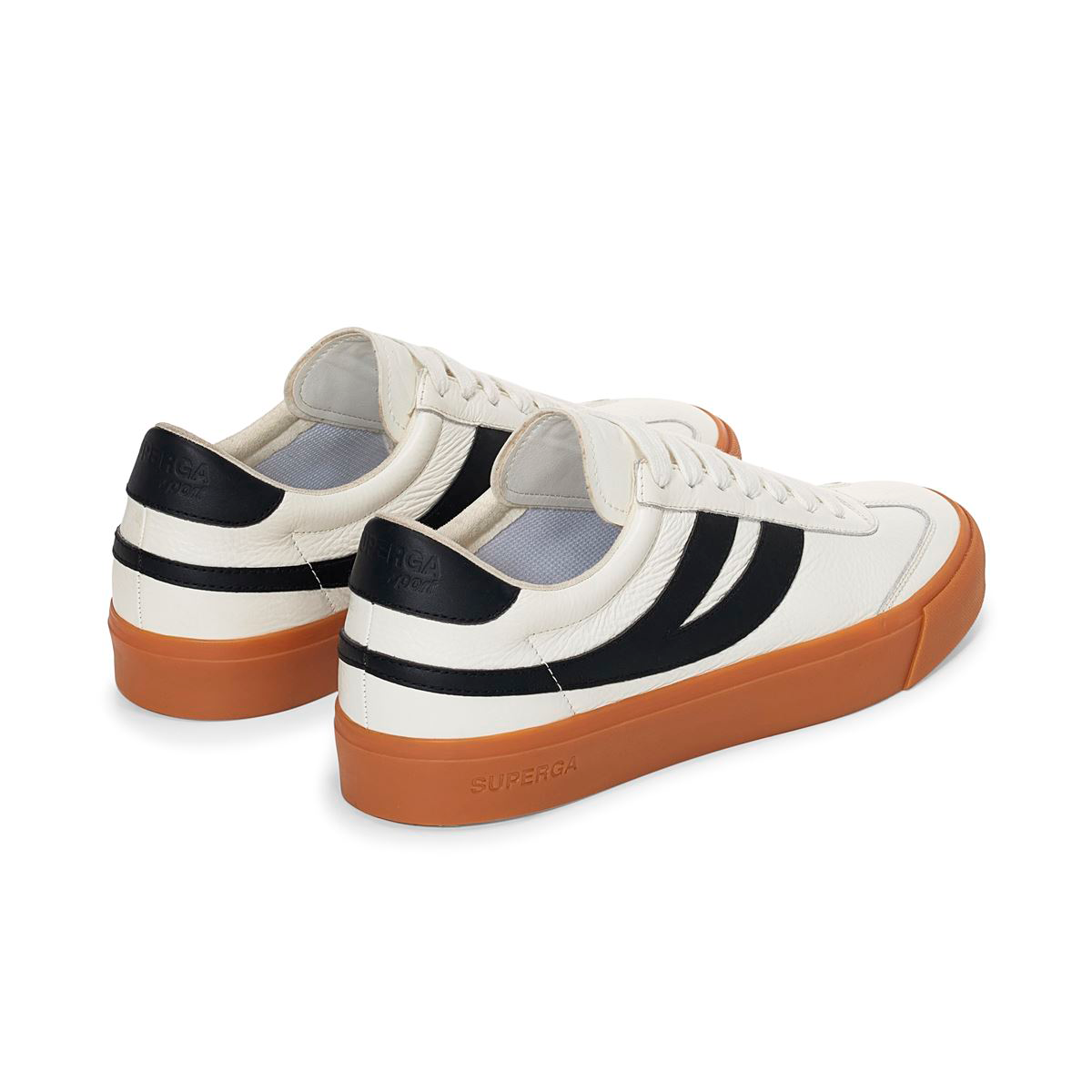 ZAPATILLA 4834 CLUB SWALLOW WHITE BLACK GUM - 3
