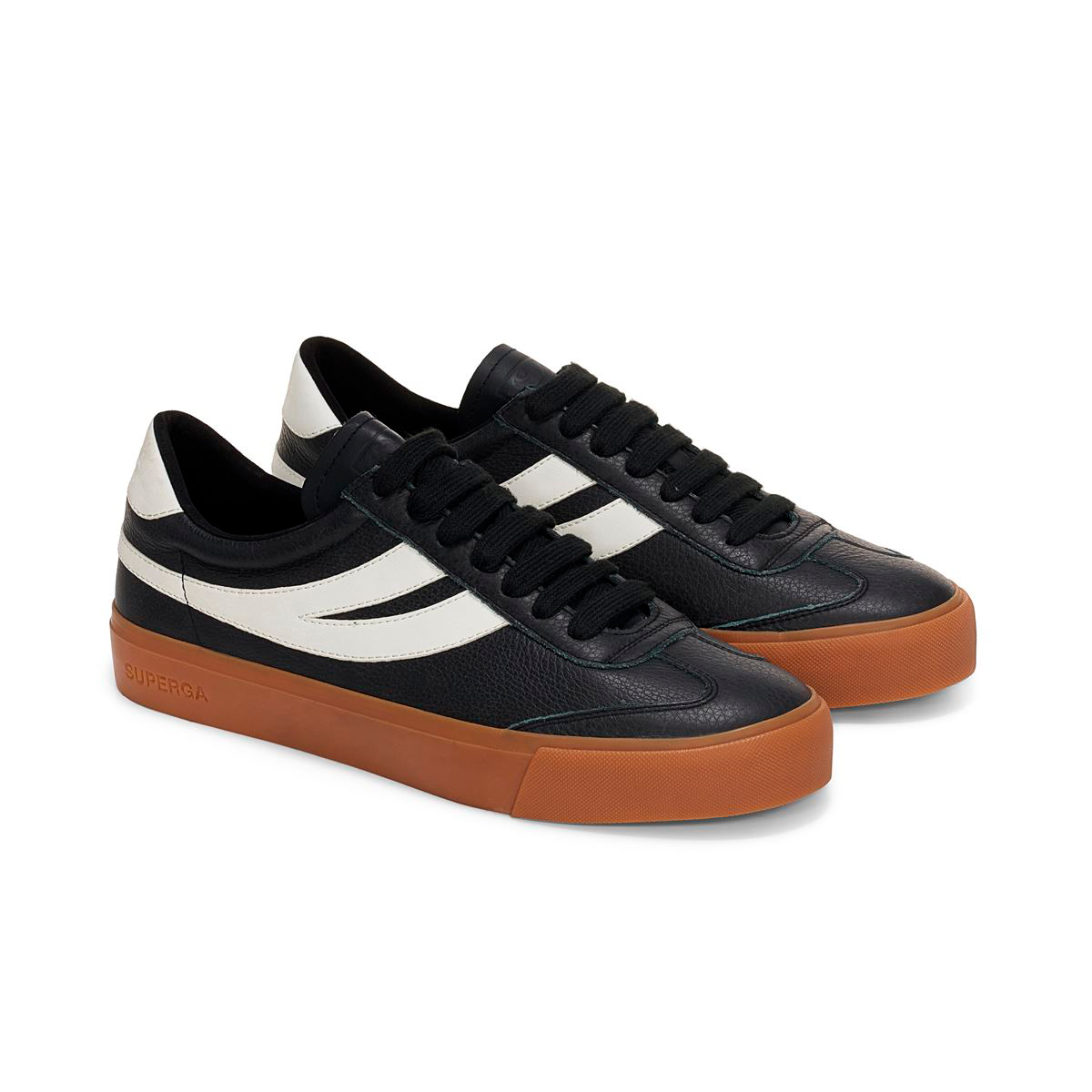 ZAPATILLA 4834 CLUB SWALLOW BLACK GUM - 2