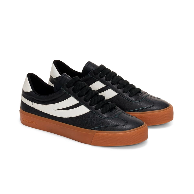 ZAPATILLA 4834 CLUB SWALLOW BLACK GUM - 2