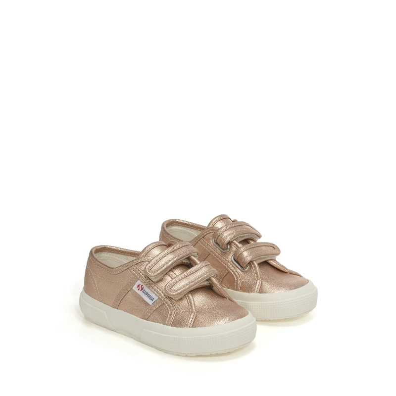 ZAPATILLAS KIDS 2750 STRAP METALLIC PINK - 2