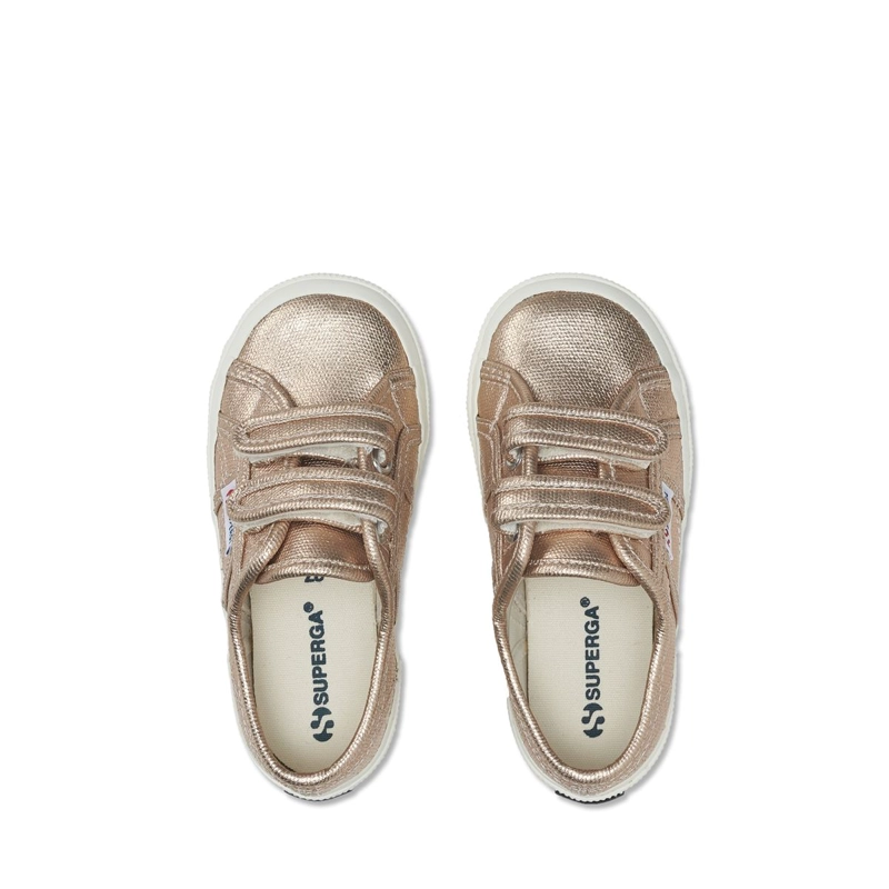 ZAPATILLAS KIDS 2750 STRAP METALLIC PINK - 4