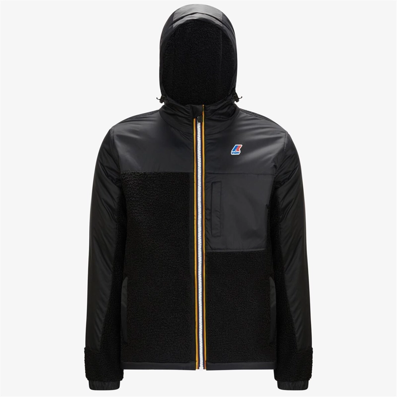 CHAQUETA LE VRAI 3.0 NEIGE ORSETTO BLACK BLACK PURE - 1