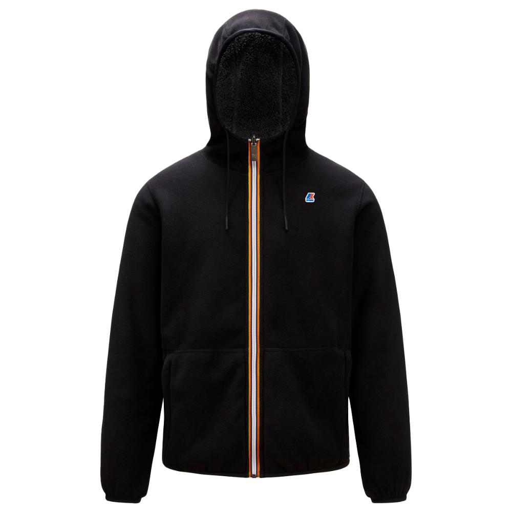 CHAQUETA JACQUES POLAR REVERSIBLE BLACK GREY SMOKE - 1