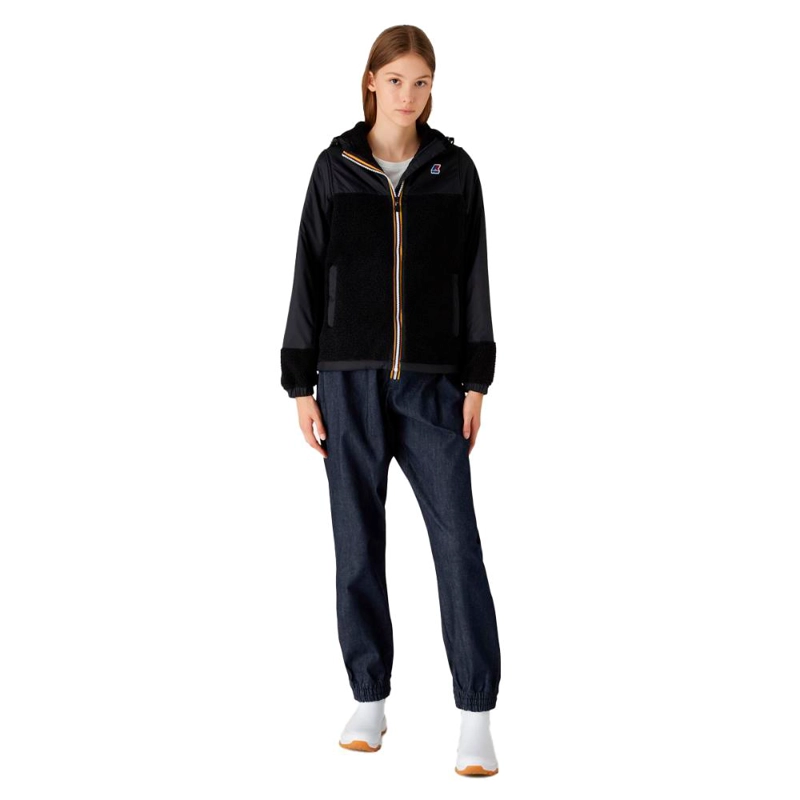 CHAQUETA LE VRAI 3.0 NEIGETTE ORSETTO BLACK - 2