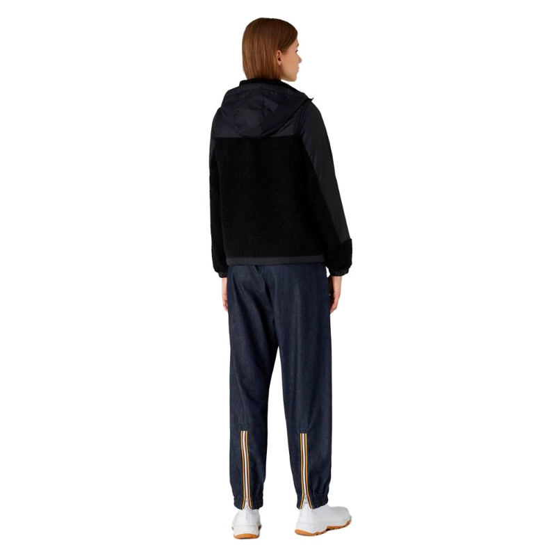 CHAQUETA LE VRAI 3.0 NEIGETTE ORSETTO BLACK - 3