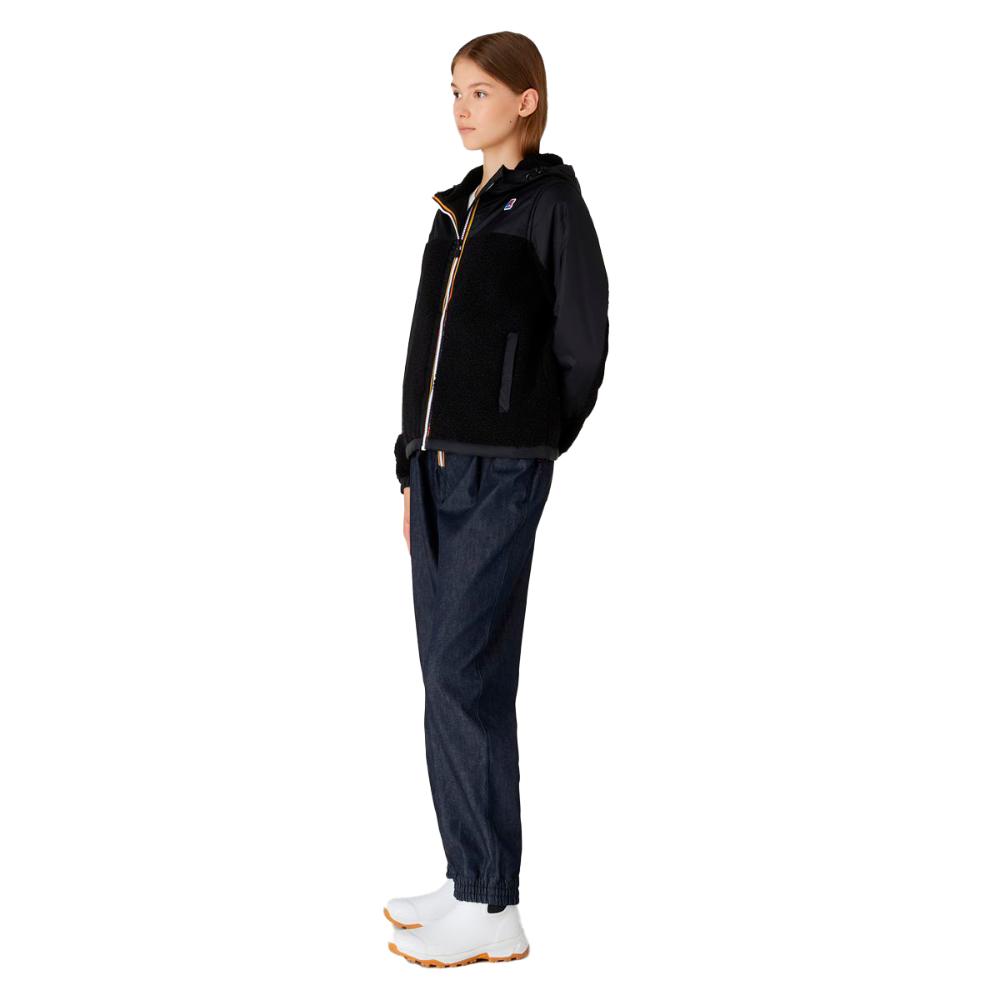 CHAQUETA LE VRAI 3.0 NEIGETTE ORSETTO BLACK - 4