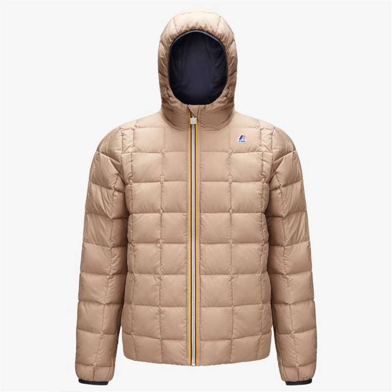 CHAQUETA JACQUES THERMO PLUS.2 REVERSIBLE BLUE BEIGE - 2