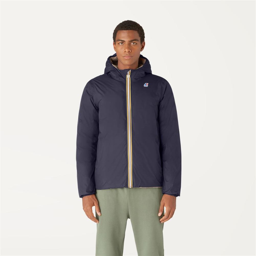 CHAQUETA JACQUES THERMO PLUS.2 REVERSIBLE BLUE BEIGE - 3