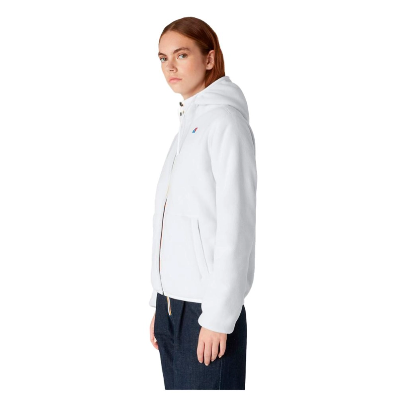 POLERON LILY POLAR REVERSIBLE WHITE MILK BEIGE TAUPE - 4