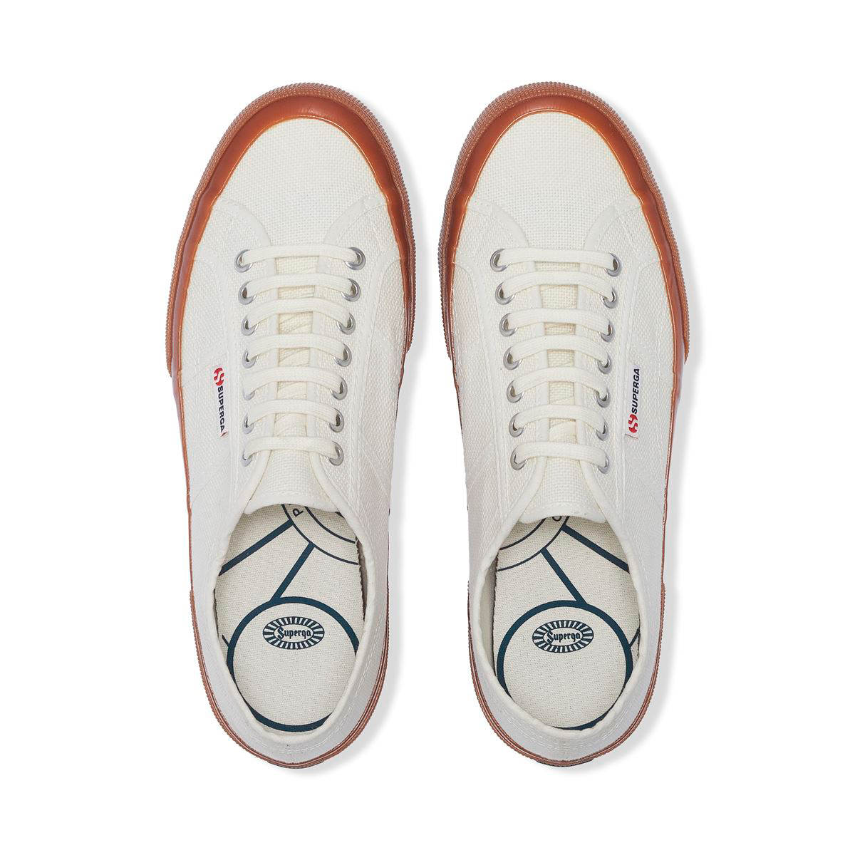 ZAPATILLA 2750 OG WHITE AVORIO DARK GUM - 4
