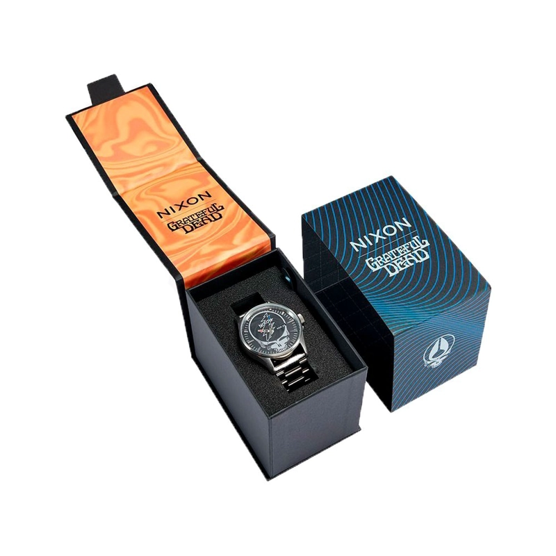 RELOJ GRATEFUL DEAD SENTRY ST BLACK SILVER NIXON - 5