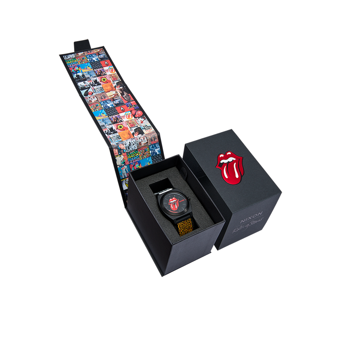RELOJ ROLLING STONES TIME TELLER MULTI BLACK - 6