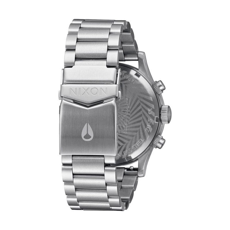 RELOJ GRATEFUL DEAD SENTRY CHRONO SILVER BLACK NIXON - 3