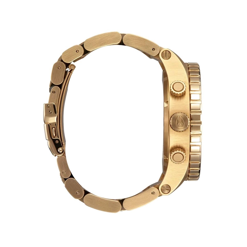 RELOJ ROLLING STONES 51-30 GOLD BLACK - 3