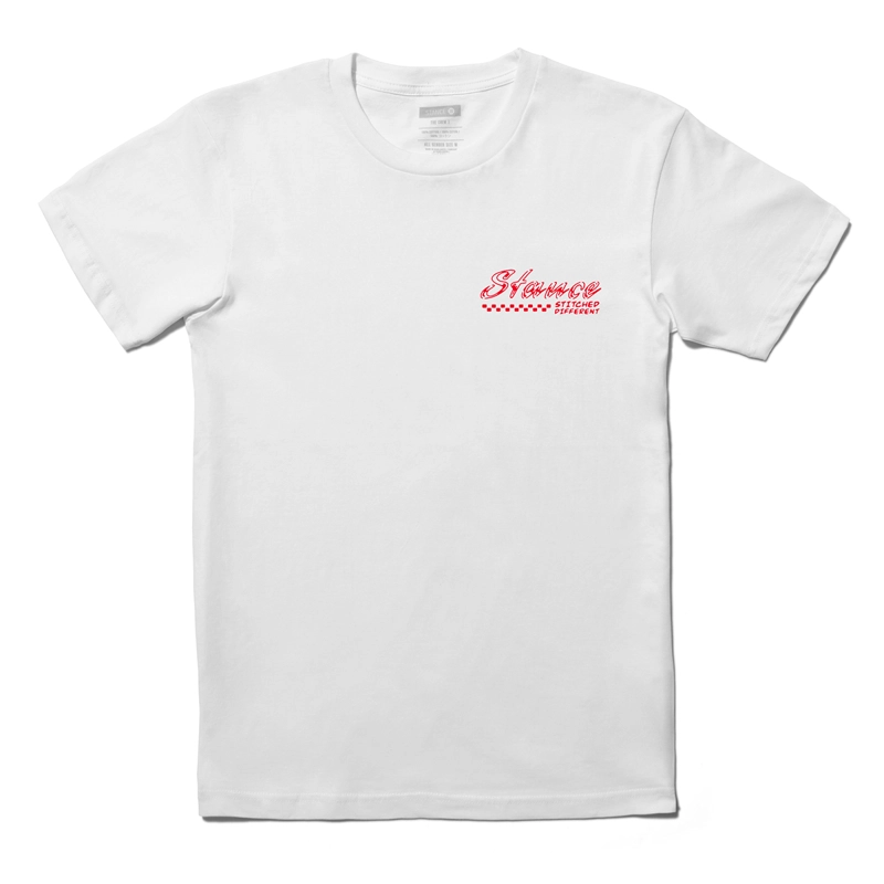 POLERA STANCE SURFER BOY WHITE - 1