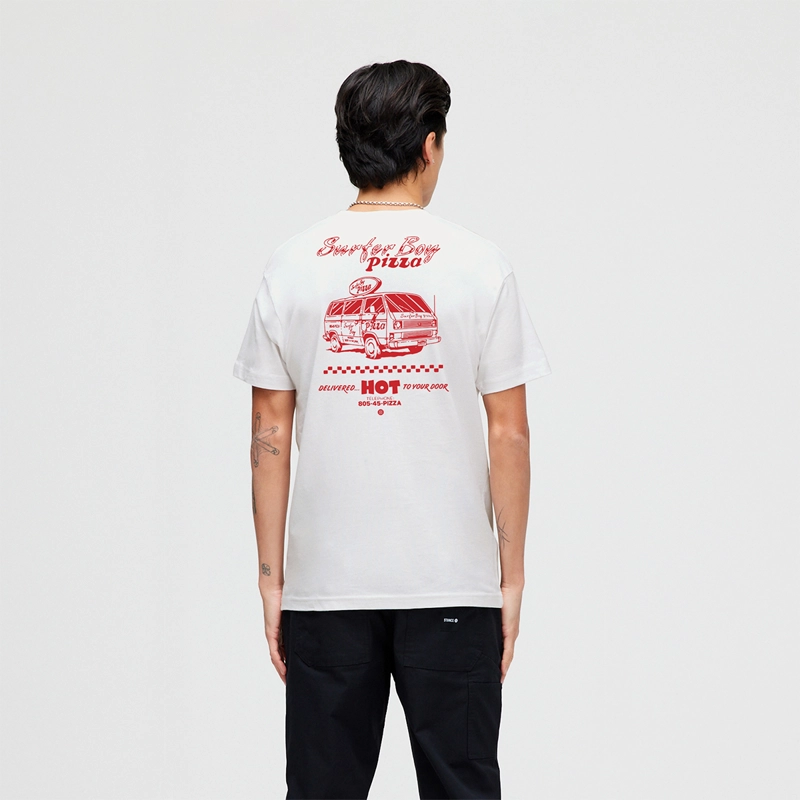 POLERA STANCE SURFER BOY WHITE - 4