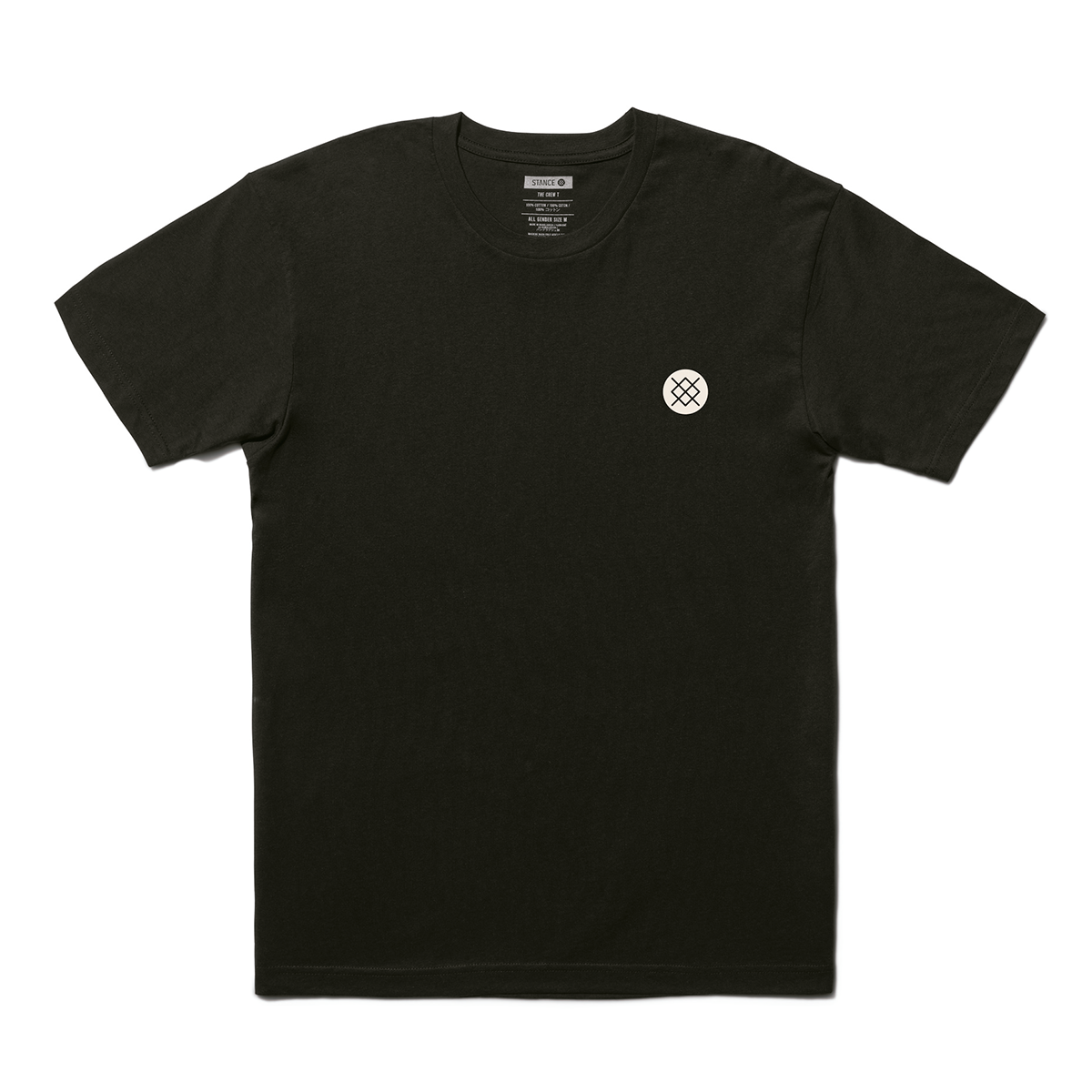 POLERA STANCE ESTABLISHED BLACK - 1